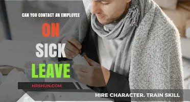 Respecting Boundaries: When and How to Contact an Employee on Sick Leave