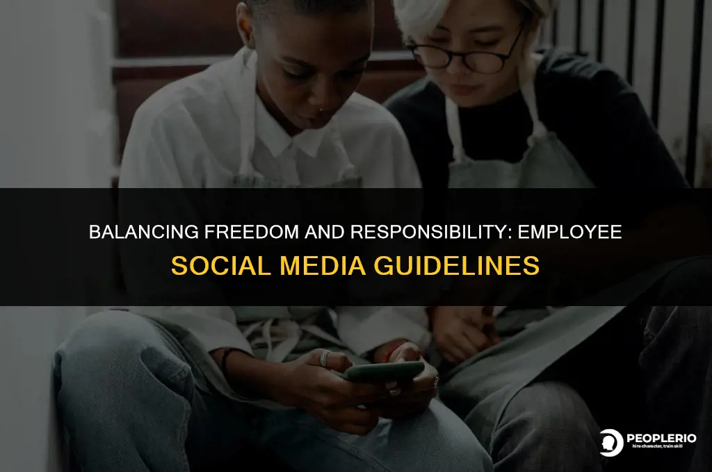 can you control an employee social media posts