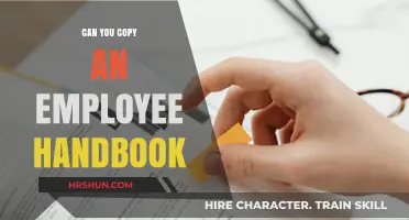 Copying an Employee Handbook: Legal Considerations and Best Practices