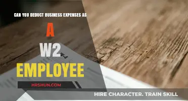 Maximizing Tax Savings: A W-2 Employee's Guide to Business Expense Deductions
