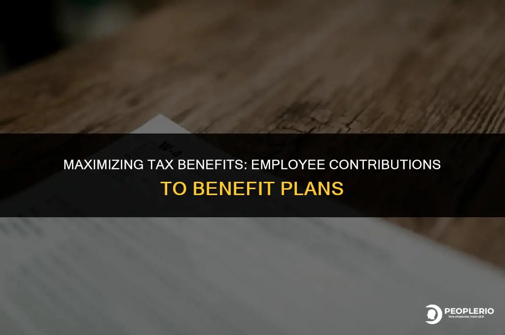 can you deduct contribution to employee benefit plan