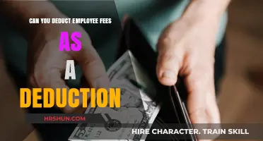 Maximizing Tax Savings: The Ins and Outs of Deducting Employee Fees