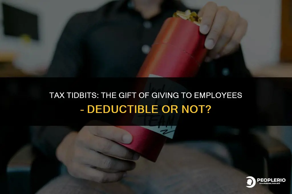 can you deduct employee gifts