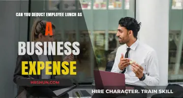 Navigating Tax Rules: Employee Lunches as Business Expenses Explained
