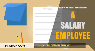 Understanding Salary Employee Hour Deductions: A Comprehensive Guide