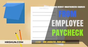Navigating Payroll Deductions: Can You Legally Withhold Unauthorized Charges?