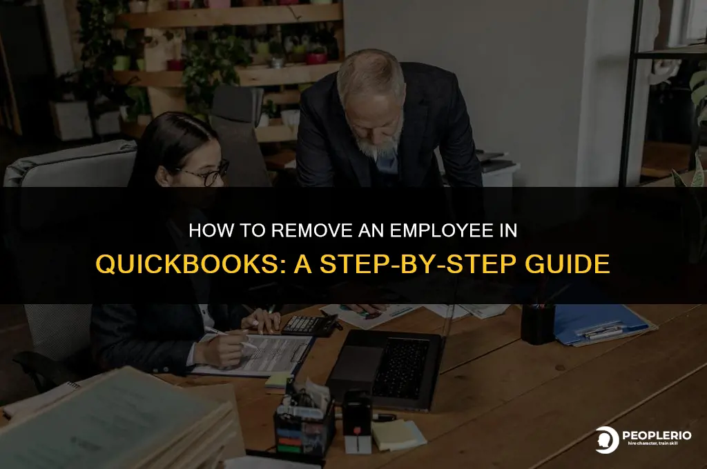 can you delete an employee from quickbooks