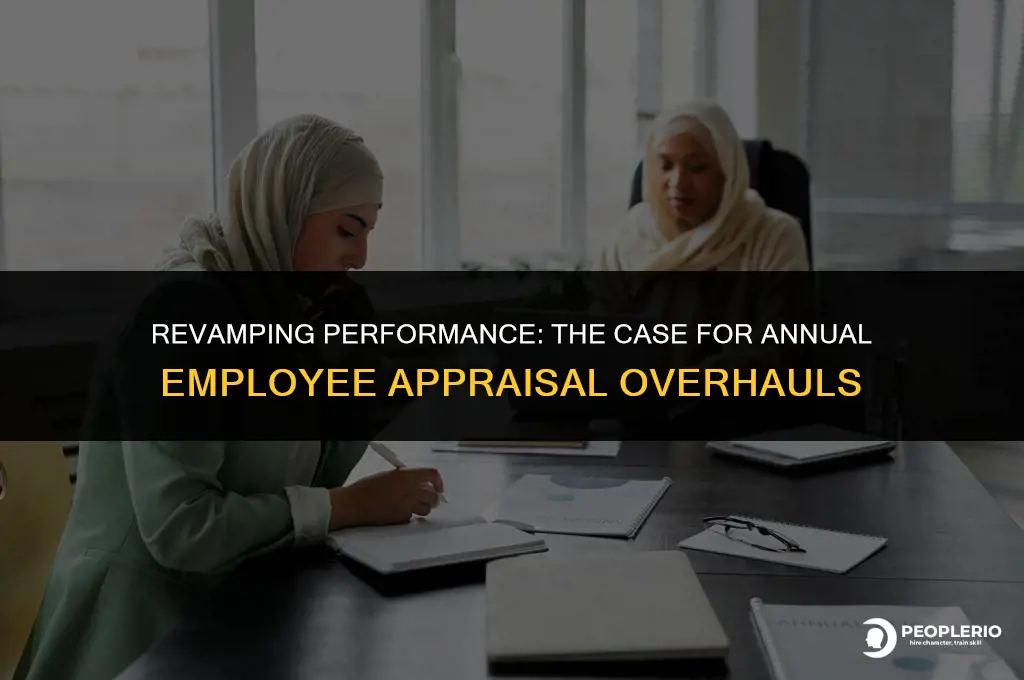 can you discard employee apparisals every year