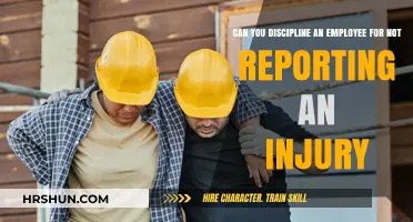 Workplace Safety: Disciplining Employees for Not Reporting Injuries