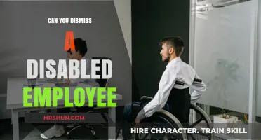 Navigating Disability and Employment: Can You Dismiss a Disabled Employee?