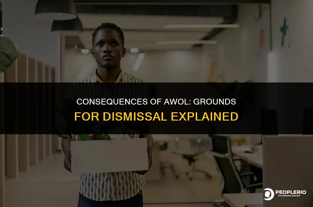 can you dismiss an employee for awol