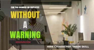 Navigating Employee Dismissal: When is a Warning Necessary?