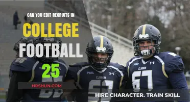Exploring Recruit Editing Options in College Football 25