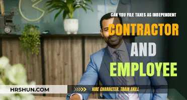 Navigating Tax Filing: Independent Contractor vs. Employee