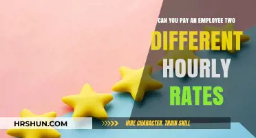 Can Employers Legally Pay Employees Two Different Hourly Rates?
