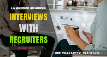 Unlocking Opportunities: The Power of Informational Interviews with Recruiters
