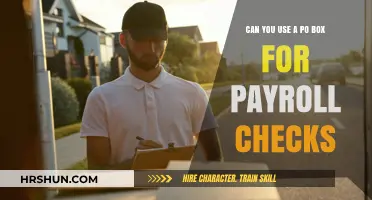 Exploring Payroll Check Delivery Options: PO Boxes and Beyond
