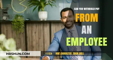 Can Employers Legally Withhold Employee Pay? Key Rules Explained