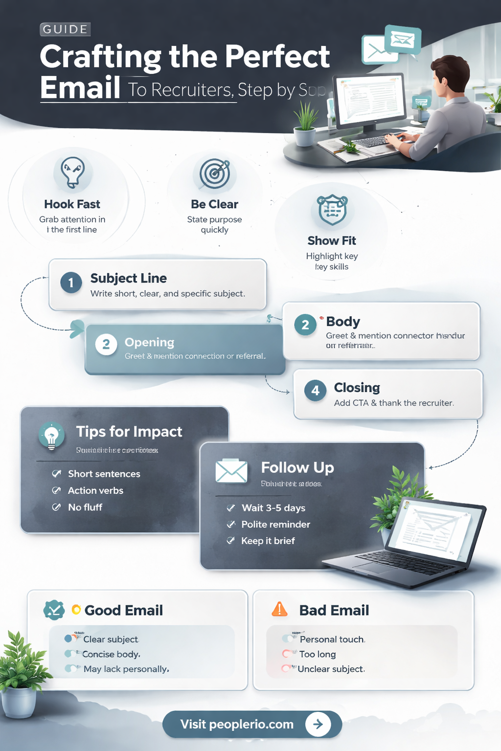 how to email a recruiter for invite