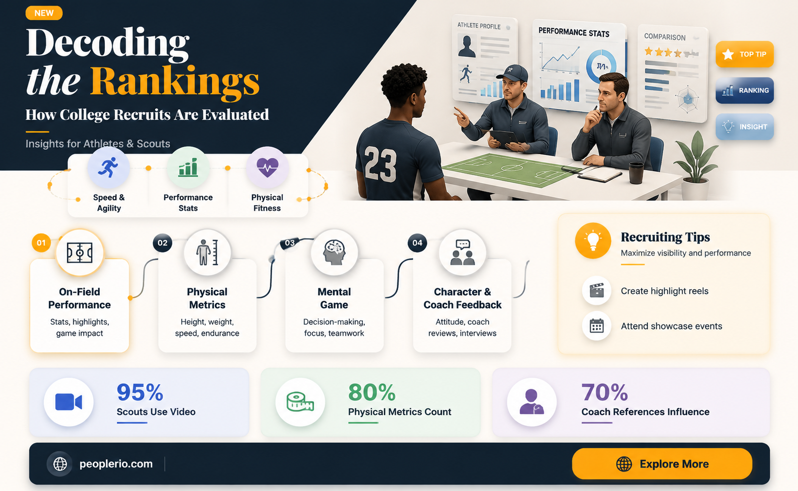 how are college recruits ranked