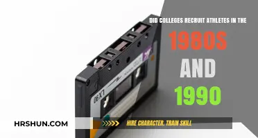 Athletic Recruitment in Higher Education: A Look Back at the '80s and '90s
