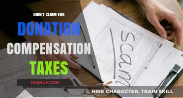 Navigating Tax Complexities: Egg Donation Compensation and Your Finances