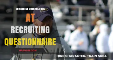 Decoding the Recruiting Process: Do College Coaches Really Consider Questionnaires?