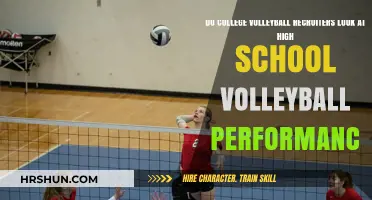High School Volleyball: A Key Indicator for College Recruiters?