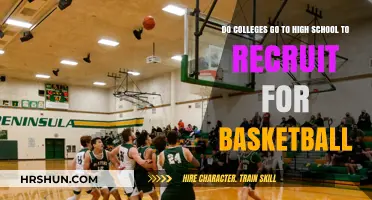 Exploring College Basketball Recruitment: Do Colleges Scout High Schools?