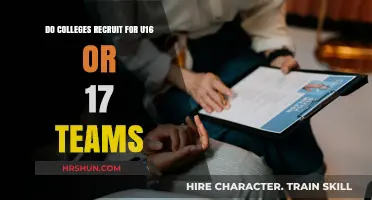 Exploring College Recruitment for U16 and U17 Teams: What You Need to Know