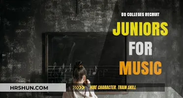 Exploring Early Recruitment: Do Colleges Scout Juniors for Music Talent?