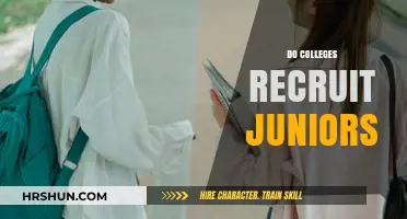 Exploring Early Recruitment: Do Colleges Scout Juniors?