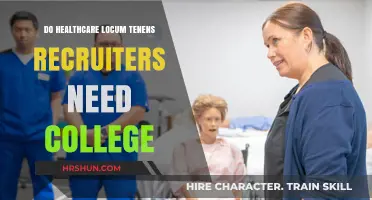 Exploring the Educational Requirements for Healthcare Locum Tenens Recruiters
