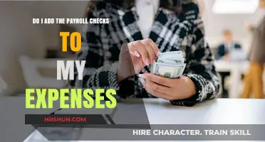 Should Payroll Checks Be Included in My Business Expenses?