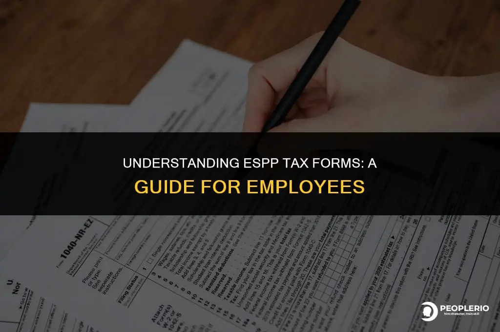 do i get espp tax form from employee