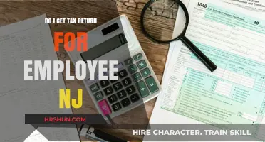 Understanding Your Tax Return as an Employee in New Jersey