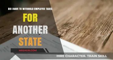 Navigating Multi-State Tax Withholding for Employees: A Guide