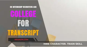 Do Internship Recruiters Request College Transcripts? Insights Revealed