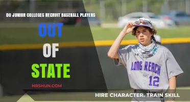 Exploring Out-of-State Recruitment for Junior College Baseball Players