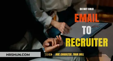 Why Cold Emailing Recruiters Might Not Be Your Best Move