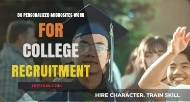 Boosting College Recruitment: The Power of Personalized Microsites