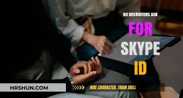 Do Recruiters Ask for Skype IDs During the Hiring Process?