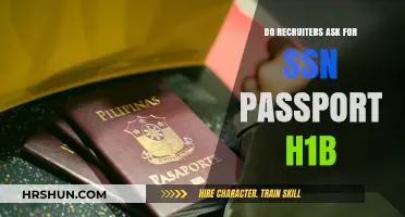 Do Recruiters Ask for SSN, Passport, or H1B? What to Expect