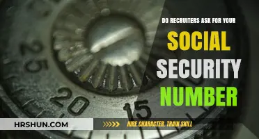 Do Recruiters Ask for Your Social Security Number?