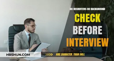 Pre-Interview Checks: Do Recruiters Verify Backgrounds?