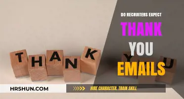 Do Recruiters Expect Thank You Emails After Interviews?