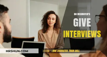 Do Recruiters Conduct Interviews? Insights from the Hiring Process