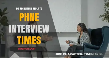 Do Recruiters Always Respond to Phone Interview Requests?