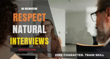 Do Recruiters Value Authenticity in Interviews?