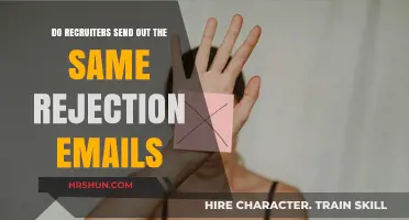 Do Recruiters Send Out the Same Rejection Emails?